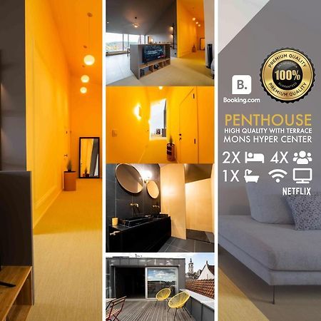 Luxury Penthouse & Terrace - Mons City Center Ngoại thất bức ảnh