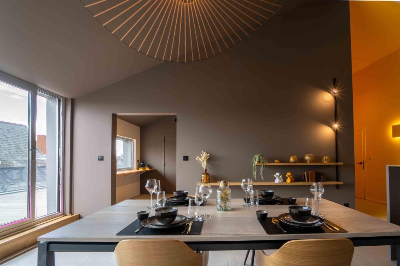 Luxury Penthouse & Terrace - Mons City Center Ngoại thất bức ảnh